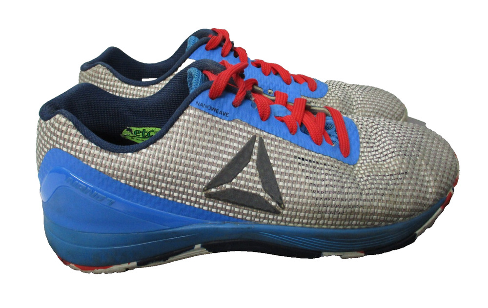 Reebok Crossfit Nano 7.0 Training Shoes Womens Sz 8 Blue Nanoweave